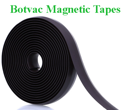 Botvac Connected uses magnetic tapes