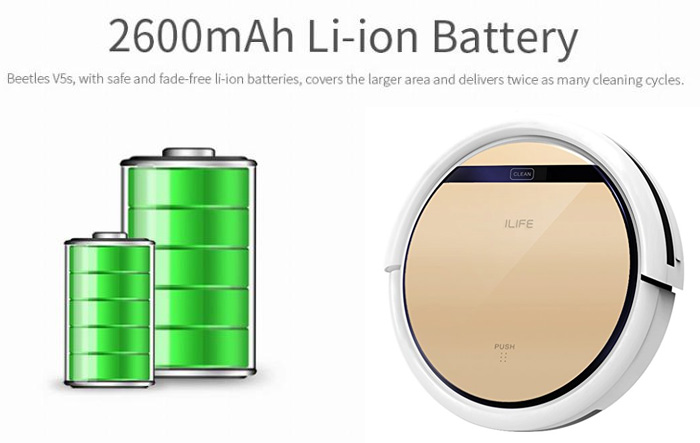 2600 mAh Li-Ion Battery v5s