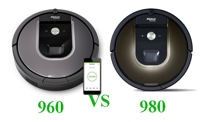 roomba 960 vs 980 compare