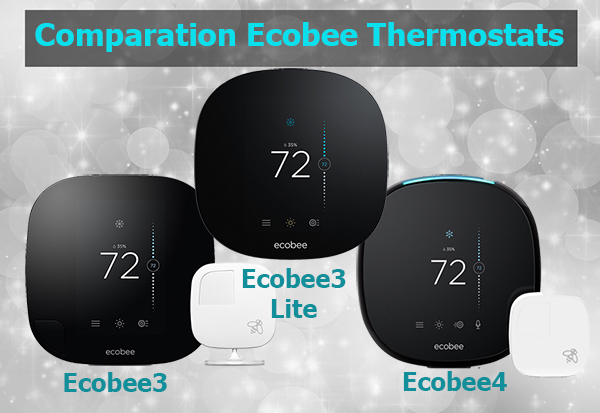 Ecobee3 vs Ecobee3 Lite vs Ecobee4- Comparison of Thermostat Models