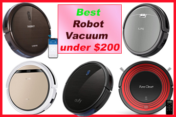 Top 5 Best Robot Vacuums Under 200 Check Price History