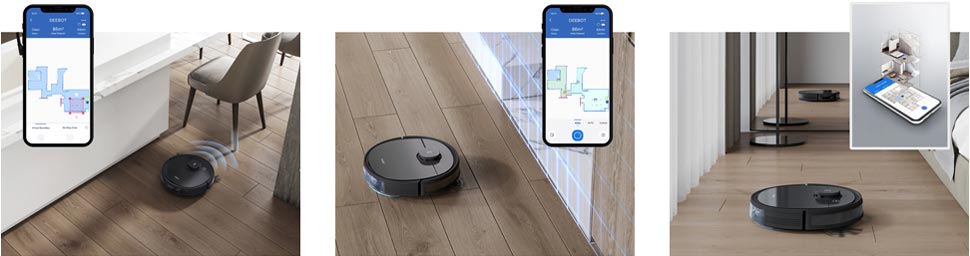 Connectivity and App Features Deebot Ozmo T8 AIVI