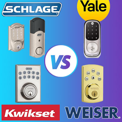 Schlage vs Weiser vs Kwikset vs Yale – Comparison review
