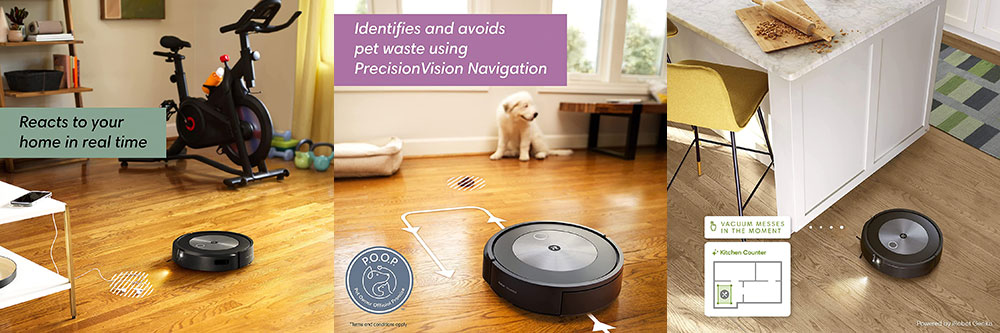 Roomba J7 Navigation and Mapping