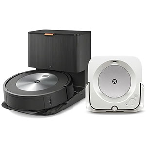 iRobot Roomba j7+ Robot Vacuum and Braava Jet m6 (6110) Robot Mop Bundle