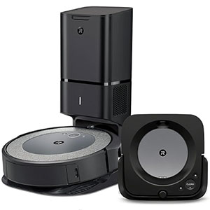 iRobot Roomba i3+ EVO (3550) Robot Vacuum and Braava Jet m6 (6113) Robot Mop Bundle