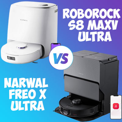 Narwal Freo X Ultra vs Roborock S8 MaxV Ultra