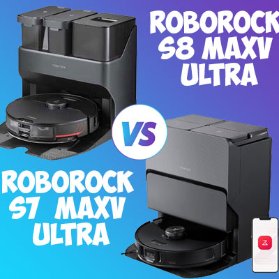 Roborock S7 MaxV Ultra vs Roborock S8 MaxV Ultra