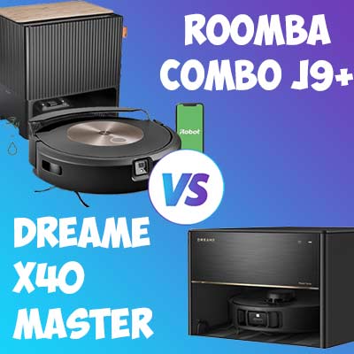 iRobot Roomba Combo j9 Plus vs Dreame X40 Master